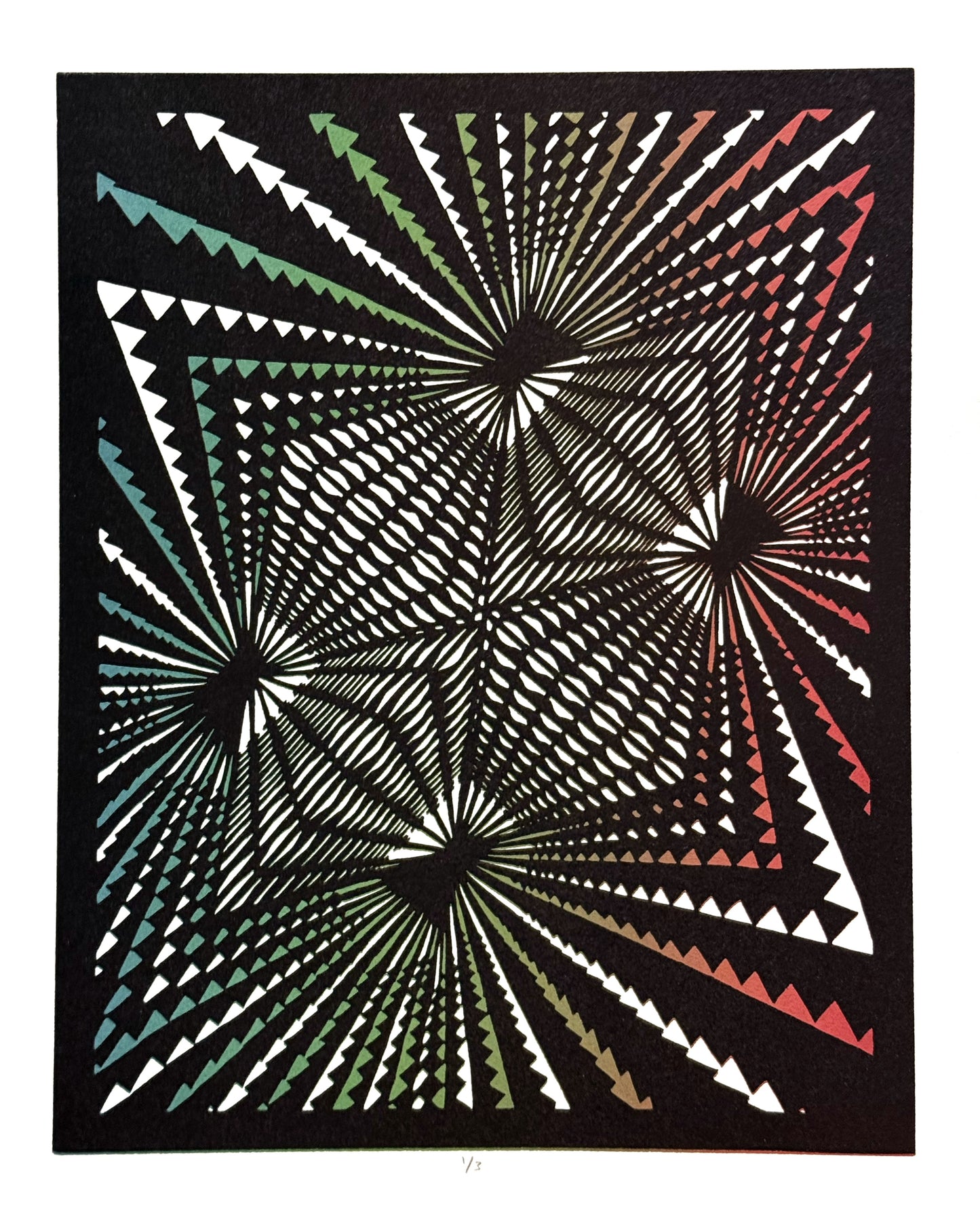 Rhombus Matrix: RGB - LE of 3