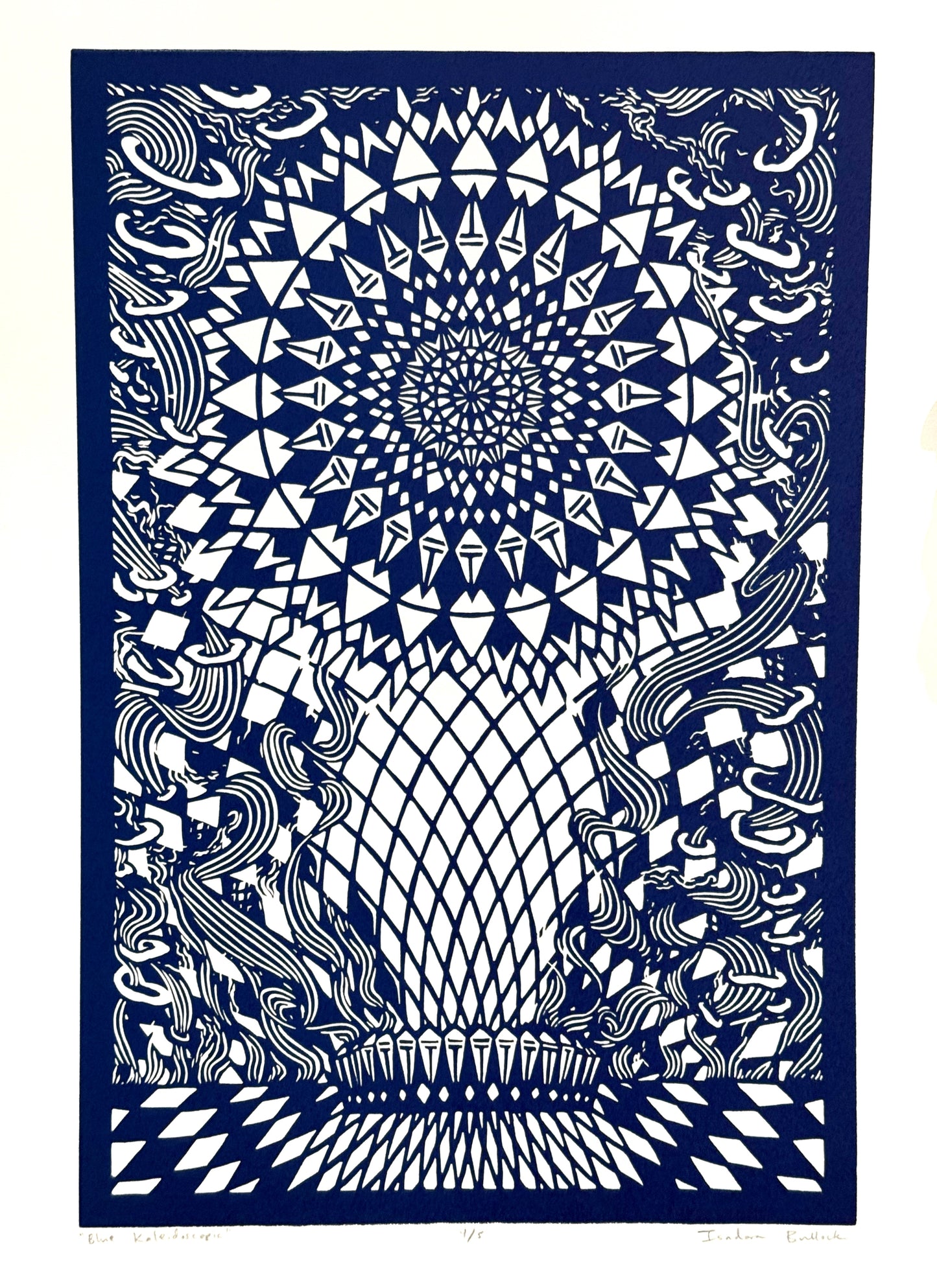 “Blue Kaleidoscopic” LE of 5
