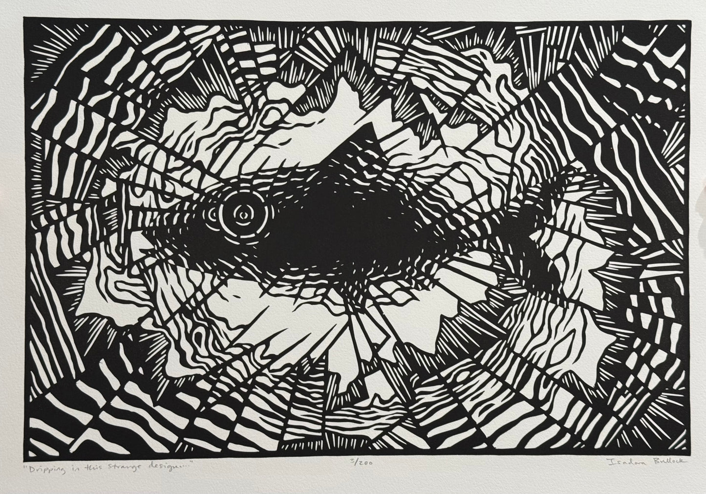 Dripping in this Strange Design