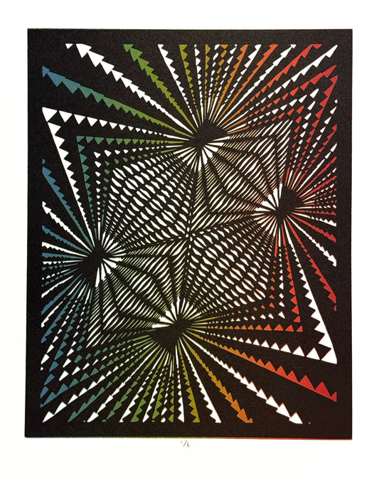 Rhombus Matrix: Spectrum - LE of 6