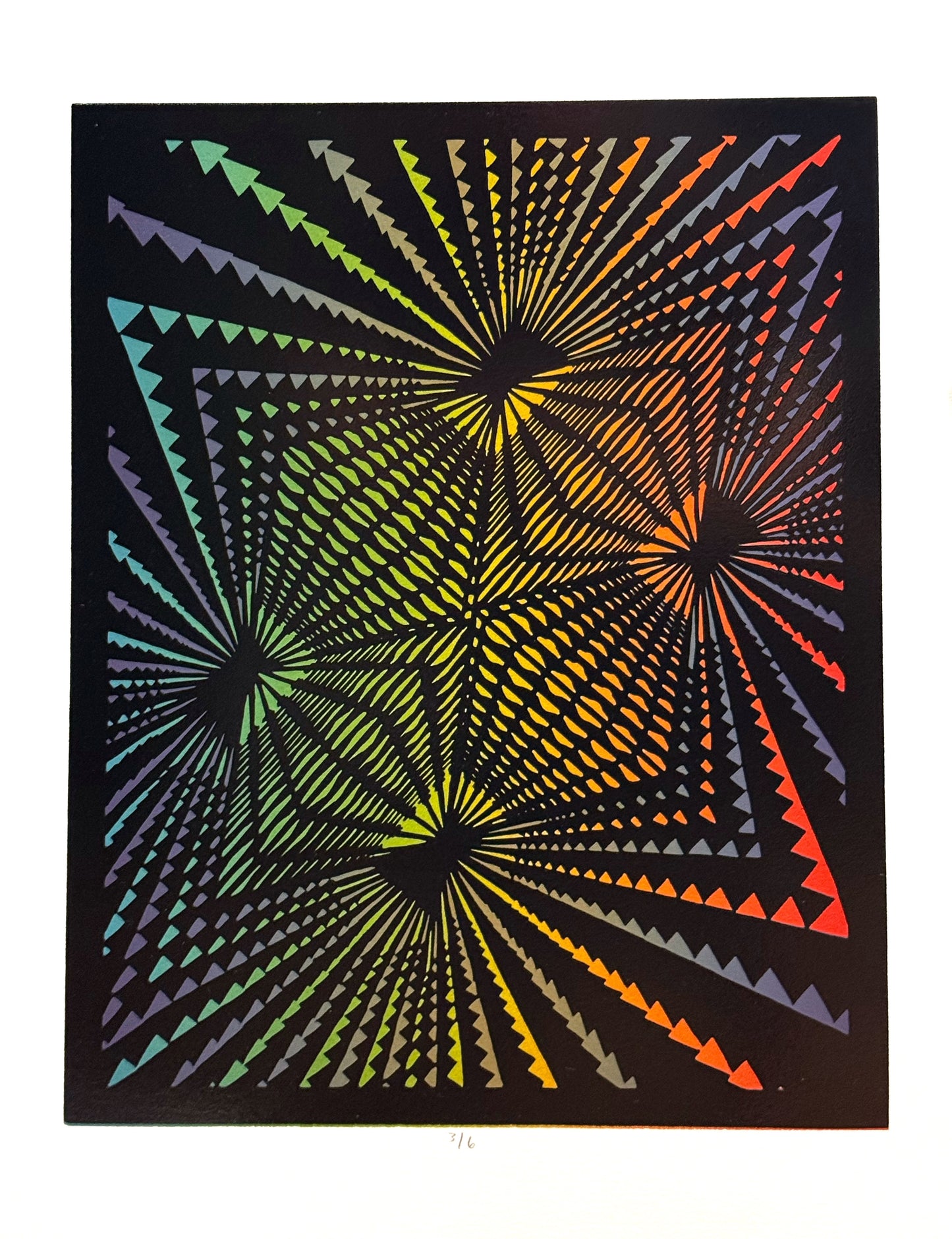 Rhombus Matrix: Rainbow - LE of 6