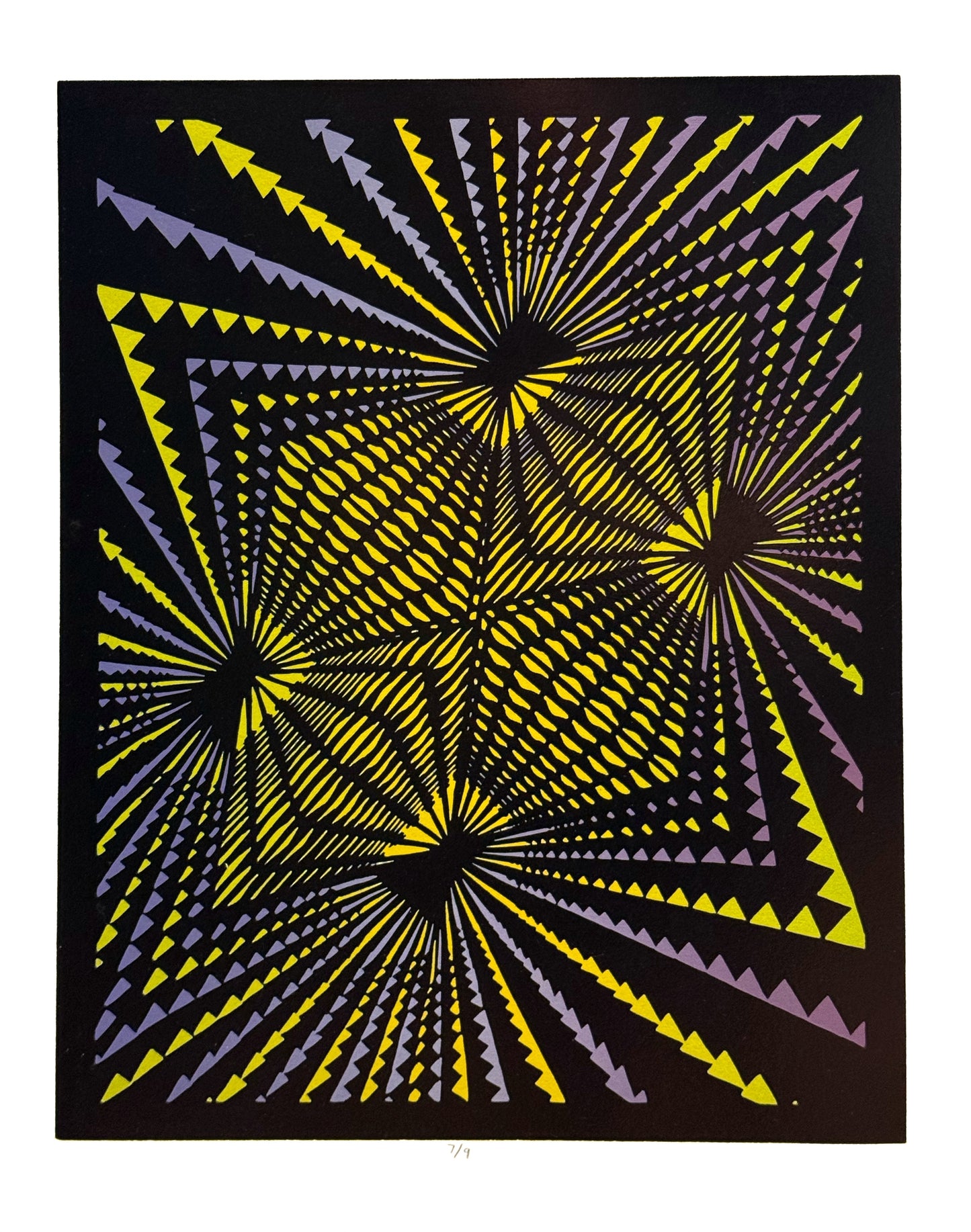 Rhombus Matrix: Electric Lemon - LE of 9