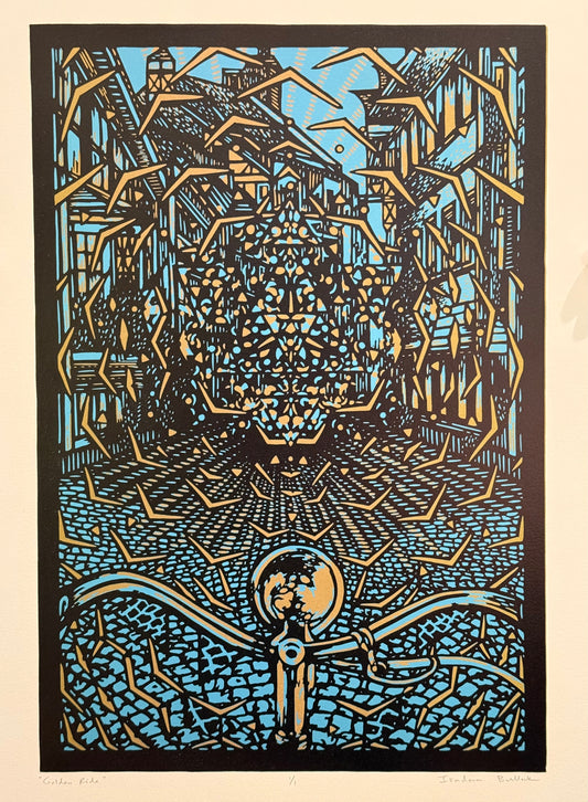 Golden Ride 1/1 - Bicycle Day 75th Anniversary